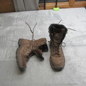 Irish Setter Men Boots 9.5 D Brown Leather Lace Up Water Resistant Hunt Work 817